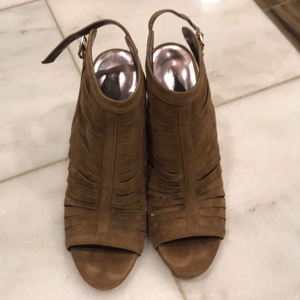 Carlos brown booties